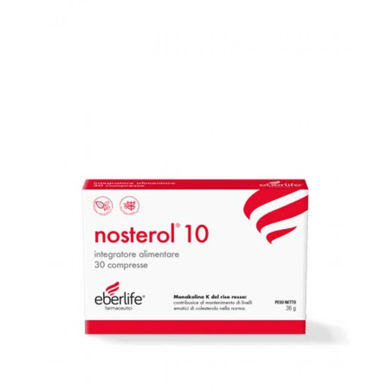 EBERLIFE PHARMACEUTICI Nosterol 10 30 tableta za ravnotežu kolesterola