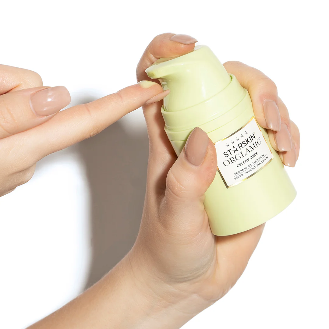Orglamic ORGLAMIC™ Celery Juice Serum-in-Oil Emulsion - Siero viso effetto globale, Olio viso effetto globale