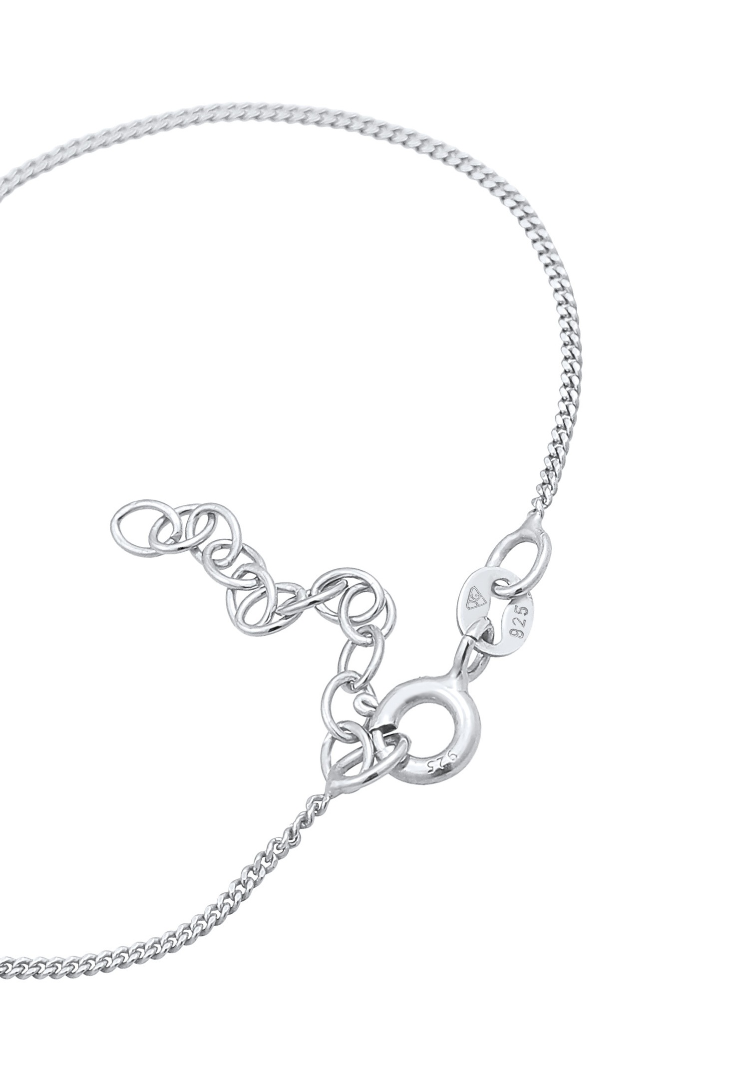 Elli Femmes Trèfle Porte-bonheur en filigrane en argent sterling 925