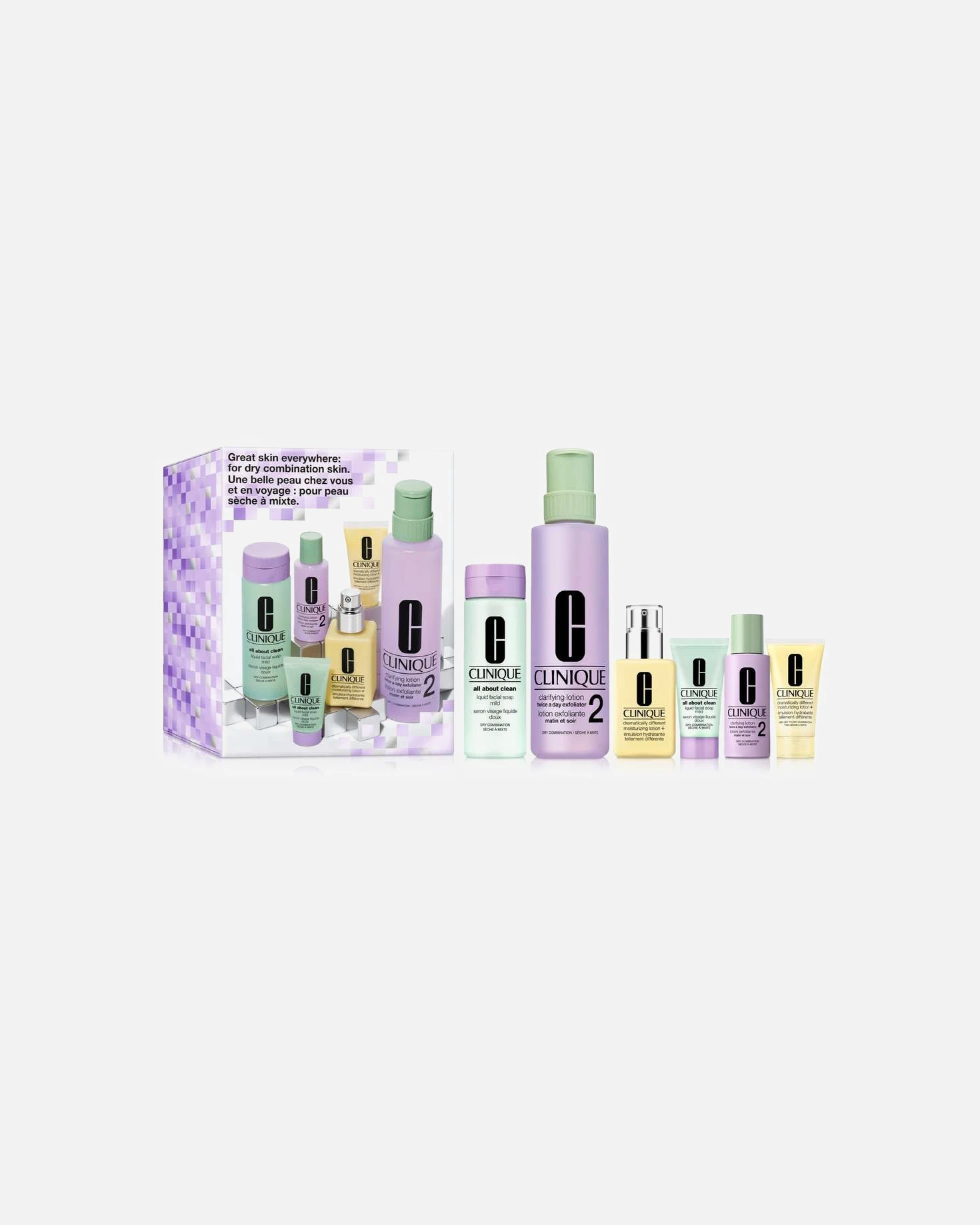 Clinique Great skin everywhere: for dry combination skin