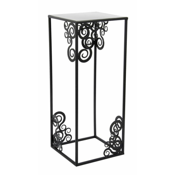 Nowoczesny stojący kwietnik 60 cm czarny LOFT