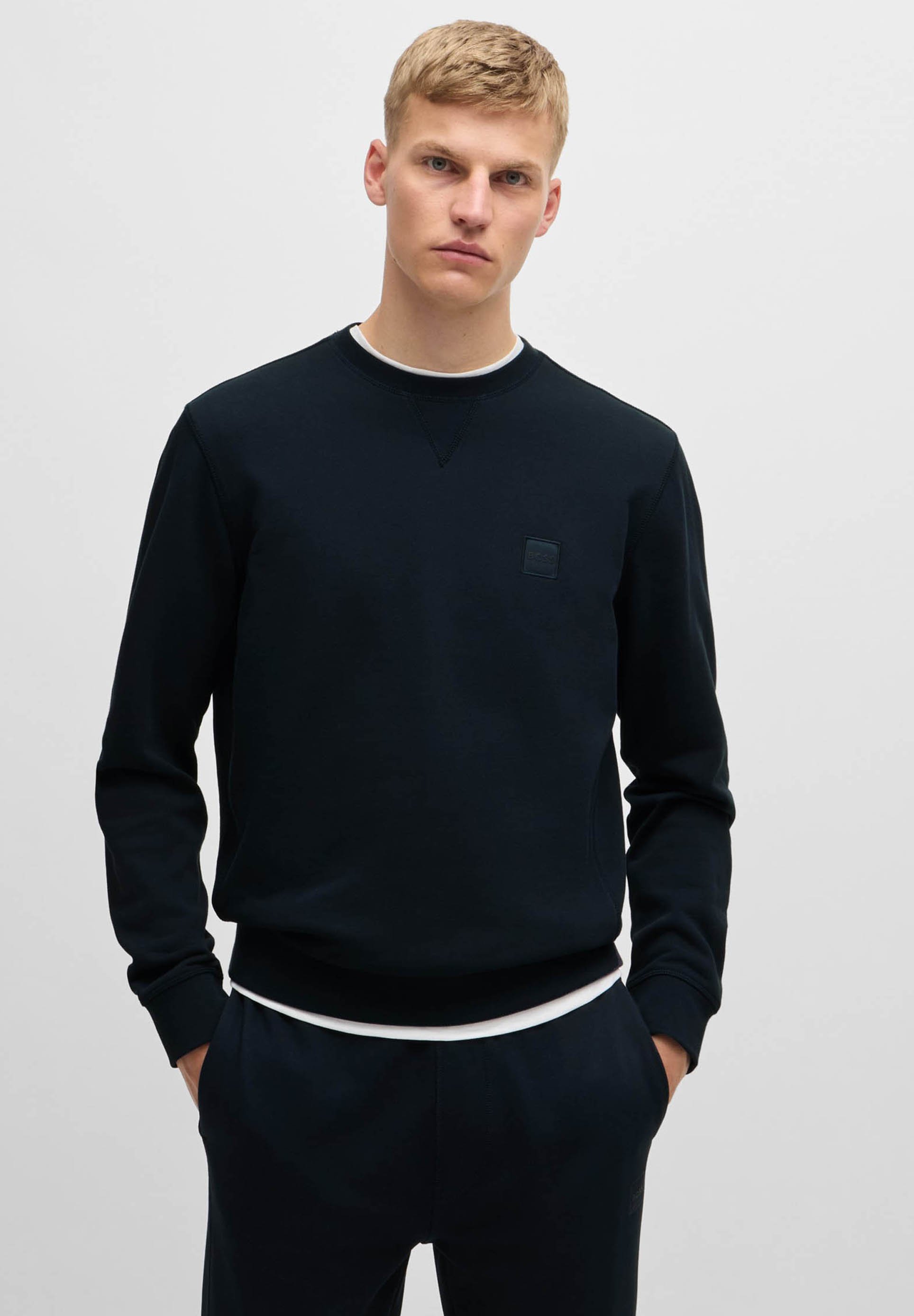 BOSS WESTART - Sweatshirt - Marine