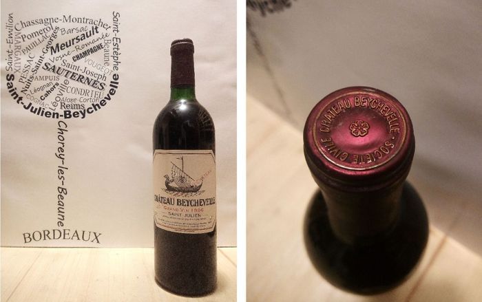 Château Beychevelle 1996 - Saint-Julien - Cuarto Cru Clasificado - 1 x 75 cl - Rojo