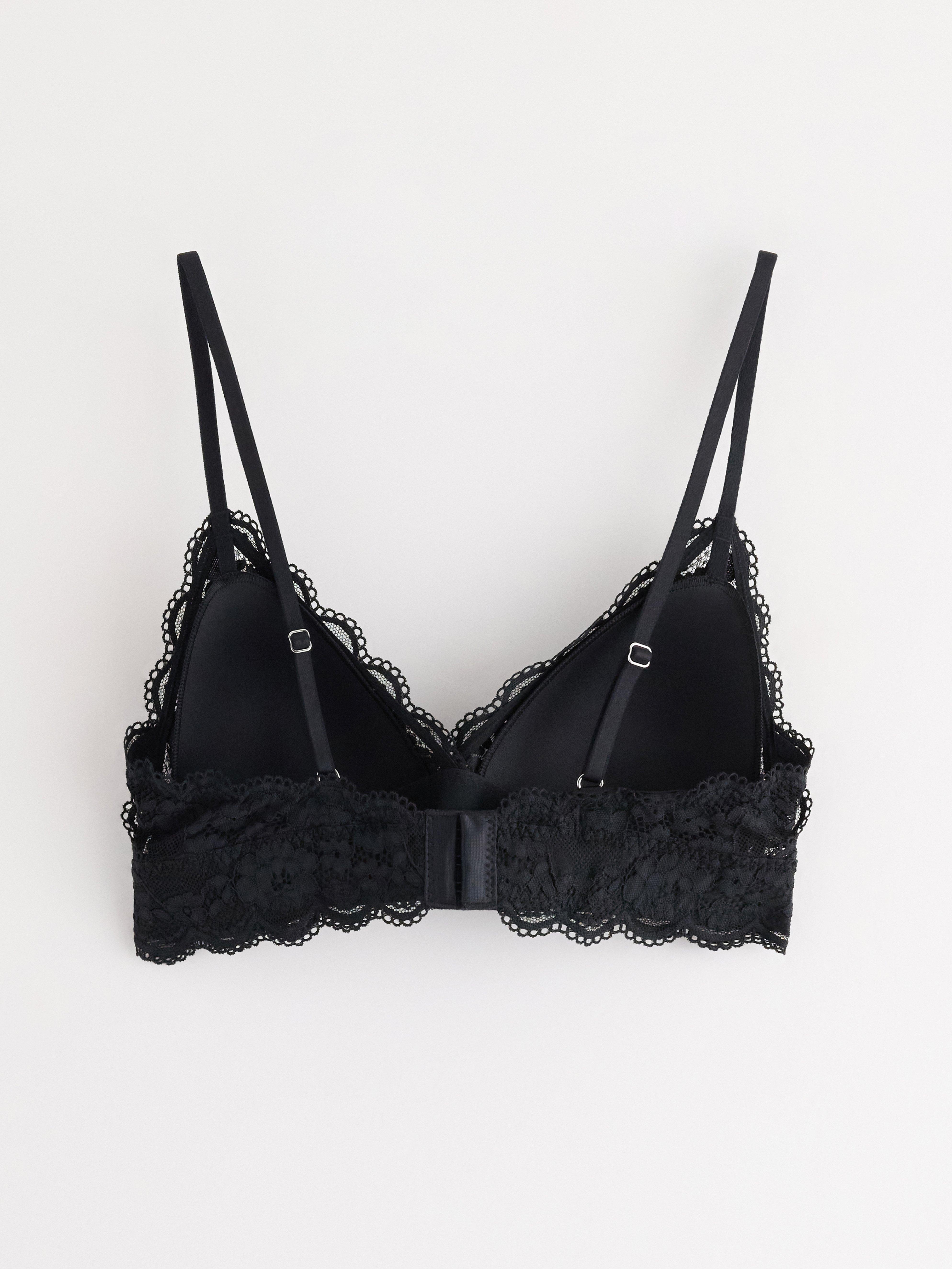 Bralette i kalhotky černá