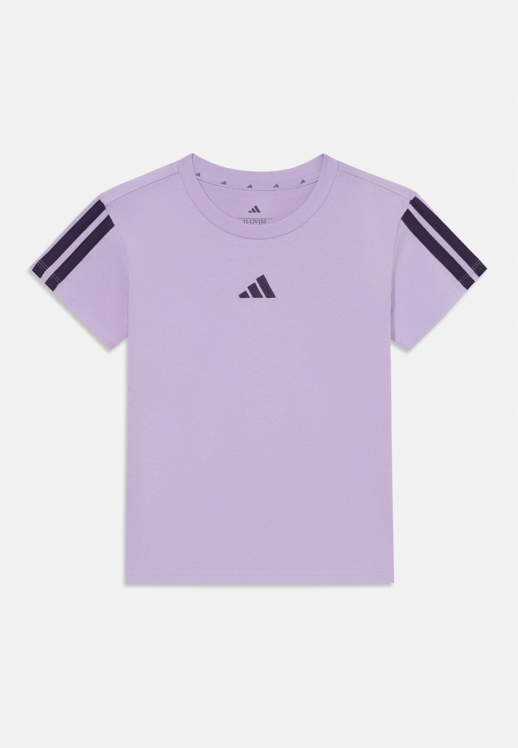 adidas Performance TEE JUNIOR UNISEX - Sportovní tričko - black/white