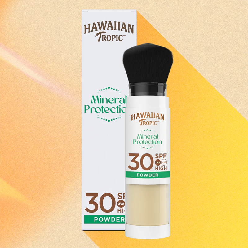 Pó Protetor Solar Mineral Hawaiian Tropic à Prova d'Água FPS 30