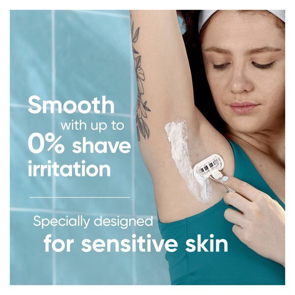 Gillette Venus Pro Smooth Sensitive britvice za popek 14 kosov