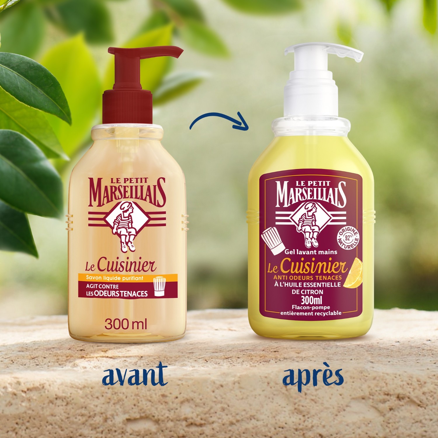 Le Petit Marseillais RECHARGE SAVON SPECIALISTE ANTI ODEURS