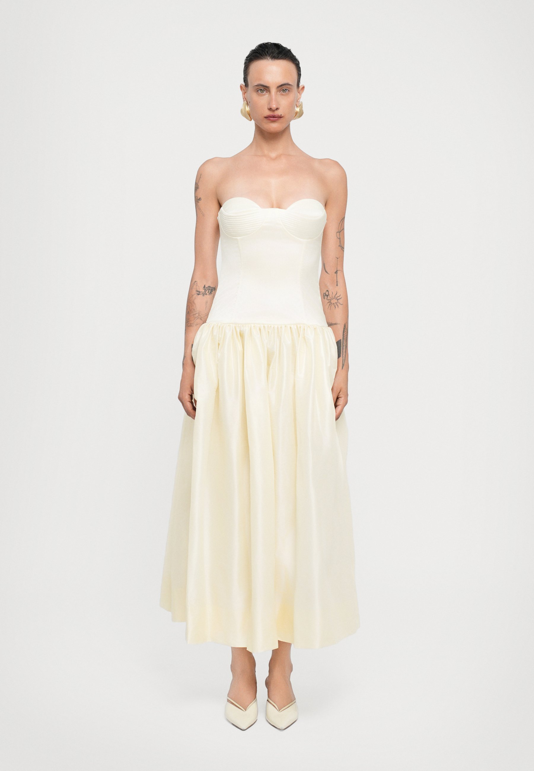 CHLOÉ - Společenské šaty - ivory