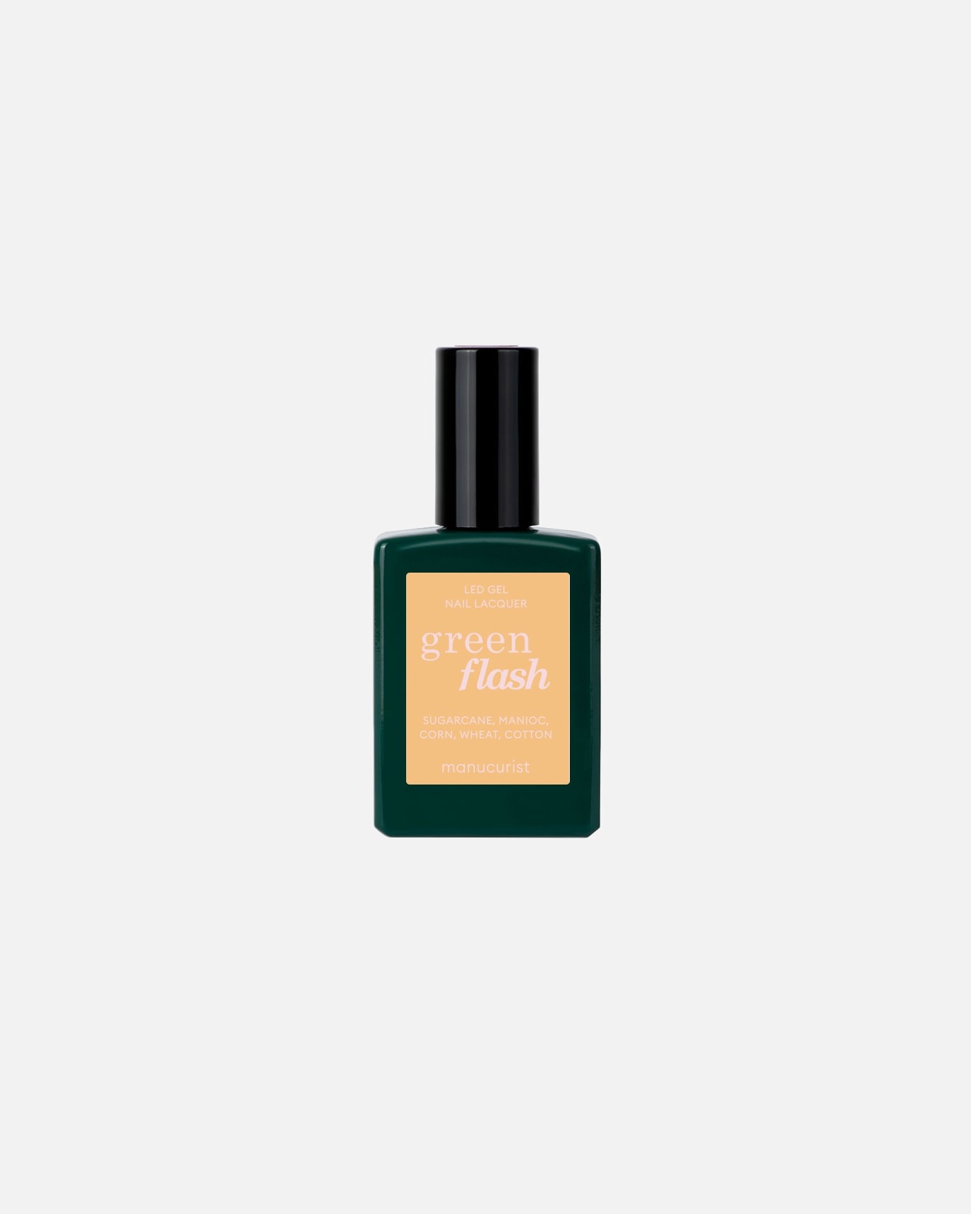 manucurist UV-Nagellack Green Flash Flash Instant Dry Extra Long Wear - 15 ml