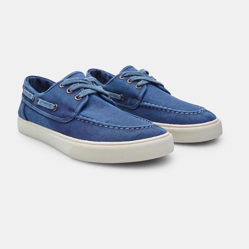 BATA Męskie trampki w stylu łódkowym