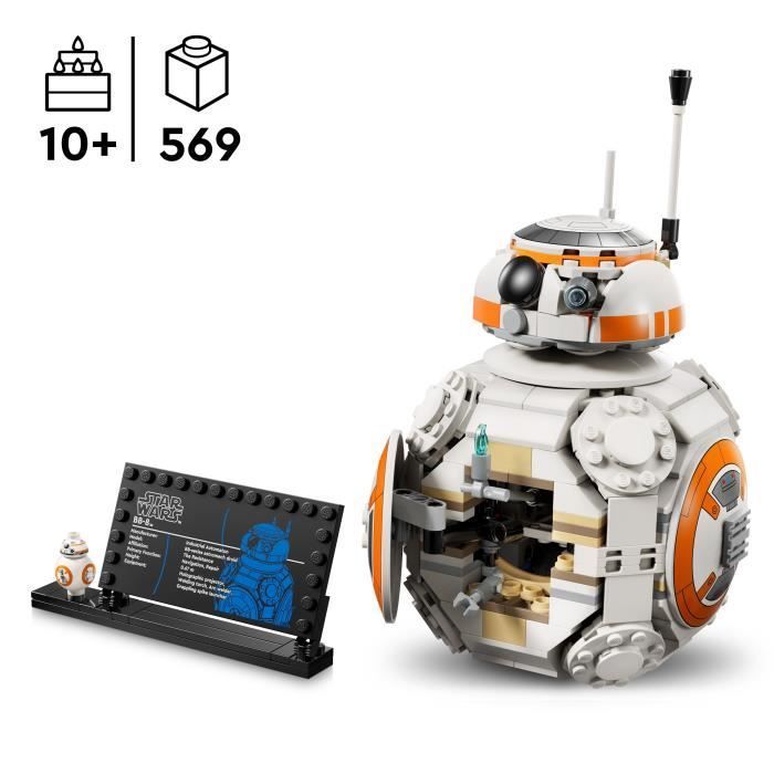 LEGO Star Wars 75452 BB-8 Astromech-Droide – Bauset für Jungen und Mädchen ab 10 Jahren