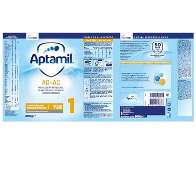 Aptamil AOAC 1 Maito ummetukseen 0-6 kuukautta 800g