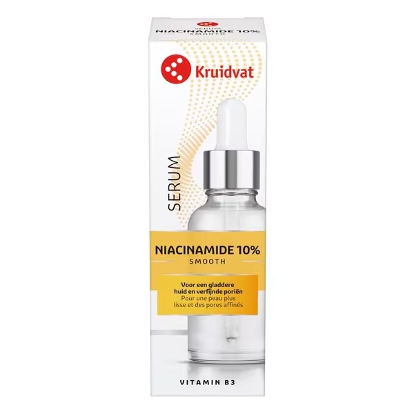 Kruidvat Smooth Niacínamid 10% sérum<br>30ml, všetky typy pleti