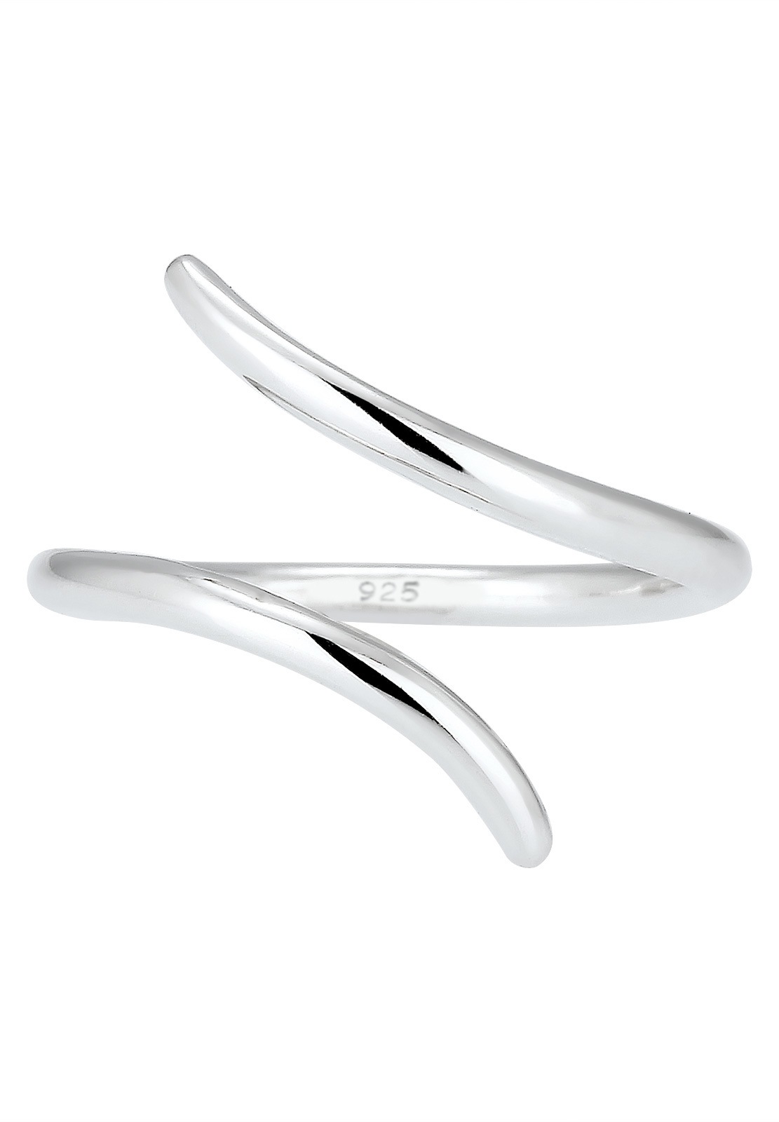 Elli Femmes Enroulement Statement Géo en Argent Sterling 925