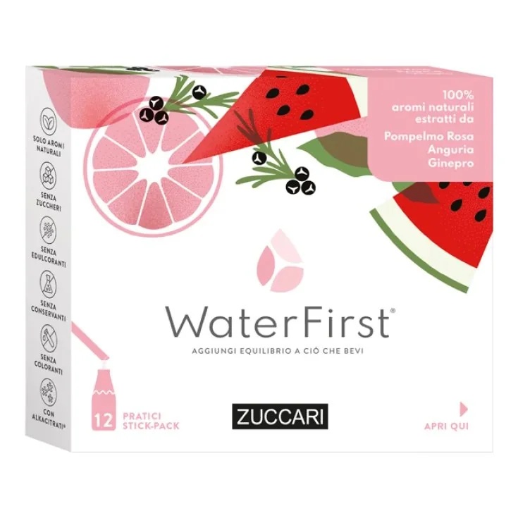 ZUCCARI Waterfirst Pump Ang Gin 12 pièces sans gluten