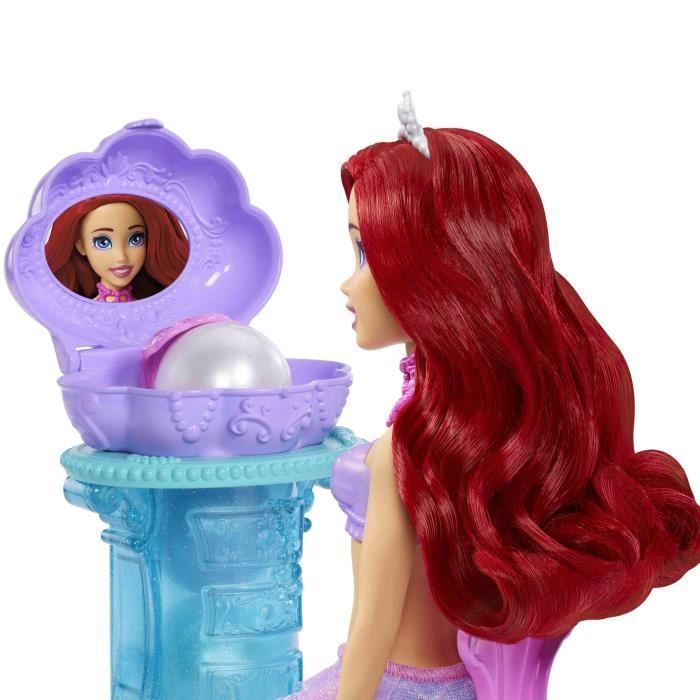 Disney Princesses - Ariel's Secrets of Pearl - Doll and 5 Surprises Gift Set - Ages 3+ - JBF86