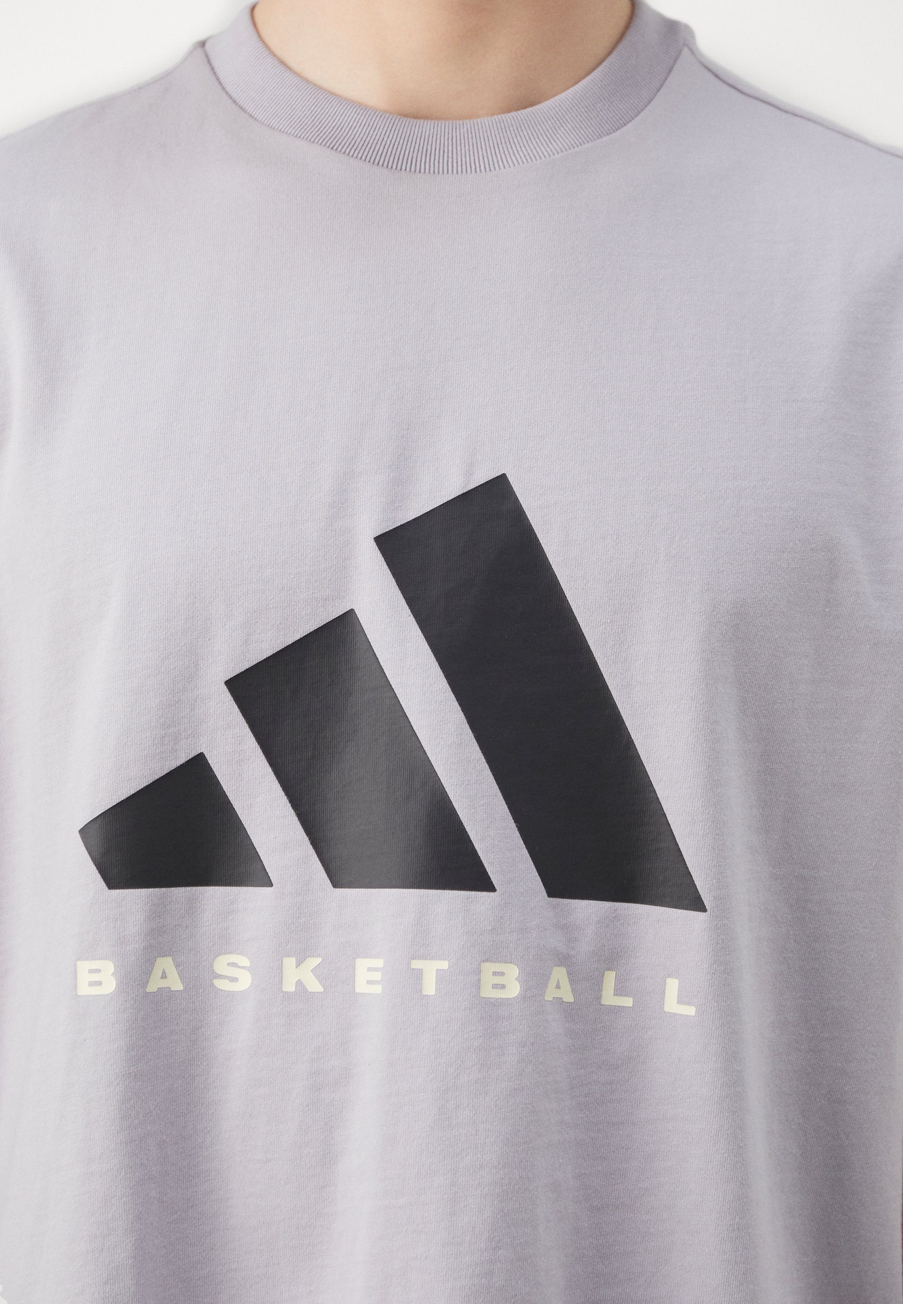 T-shirt adidas Performance - Imprimé - Gris gloire