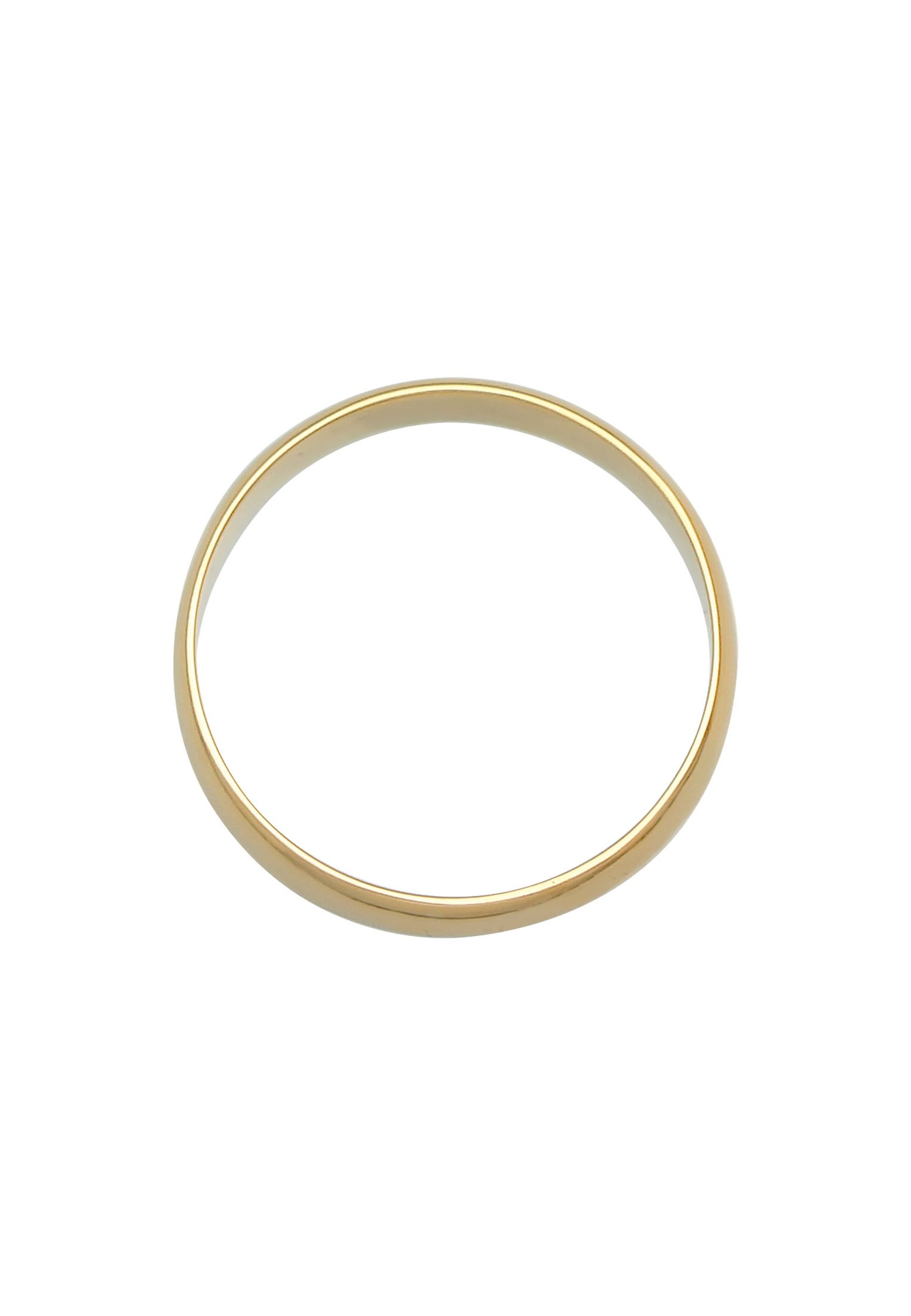 Elli Femmes Bande Simple Classique en Argent Sterling 925