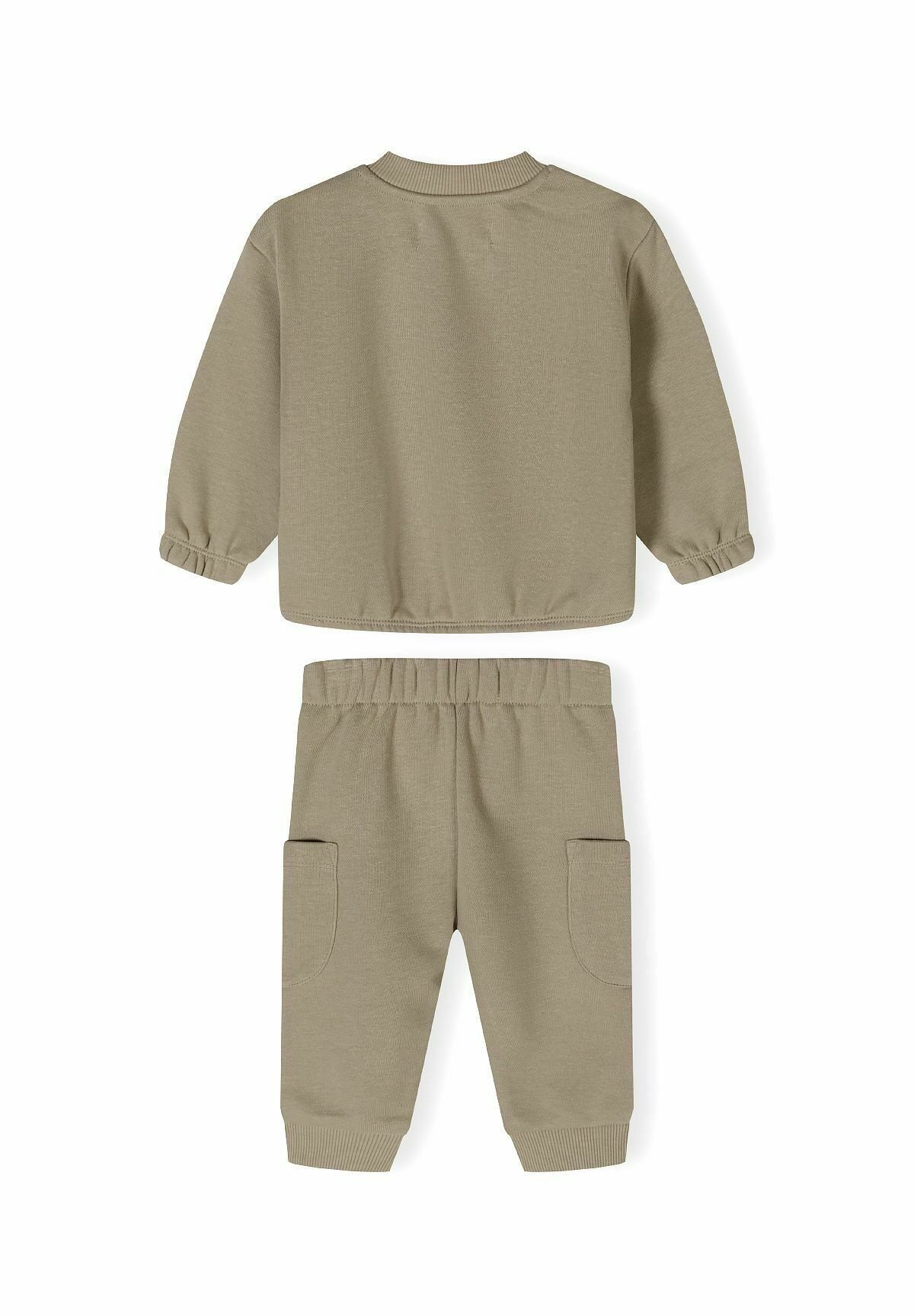 MINOTI SET MET LANGE MOUWEN - Trainingspak - beige