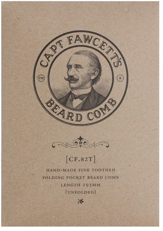 Pente dobrável para barba Captain Fawcett Accessories