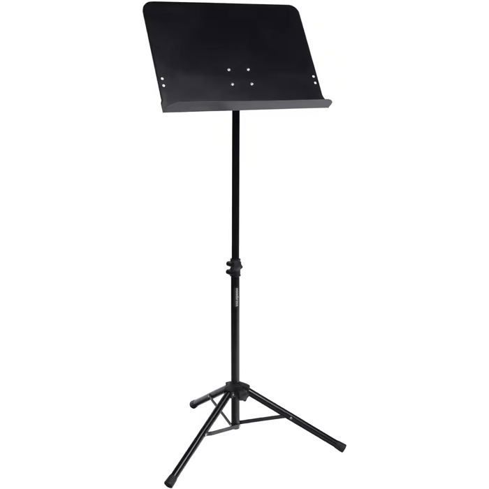 Orchestral music stand - WOODBRASS - MU35 - Portable and adjustable - Robust and stable - Stamped steel top