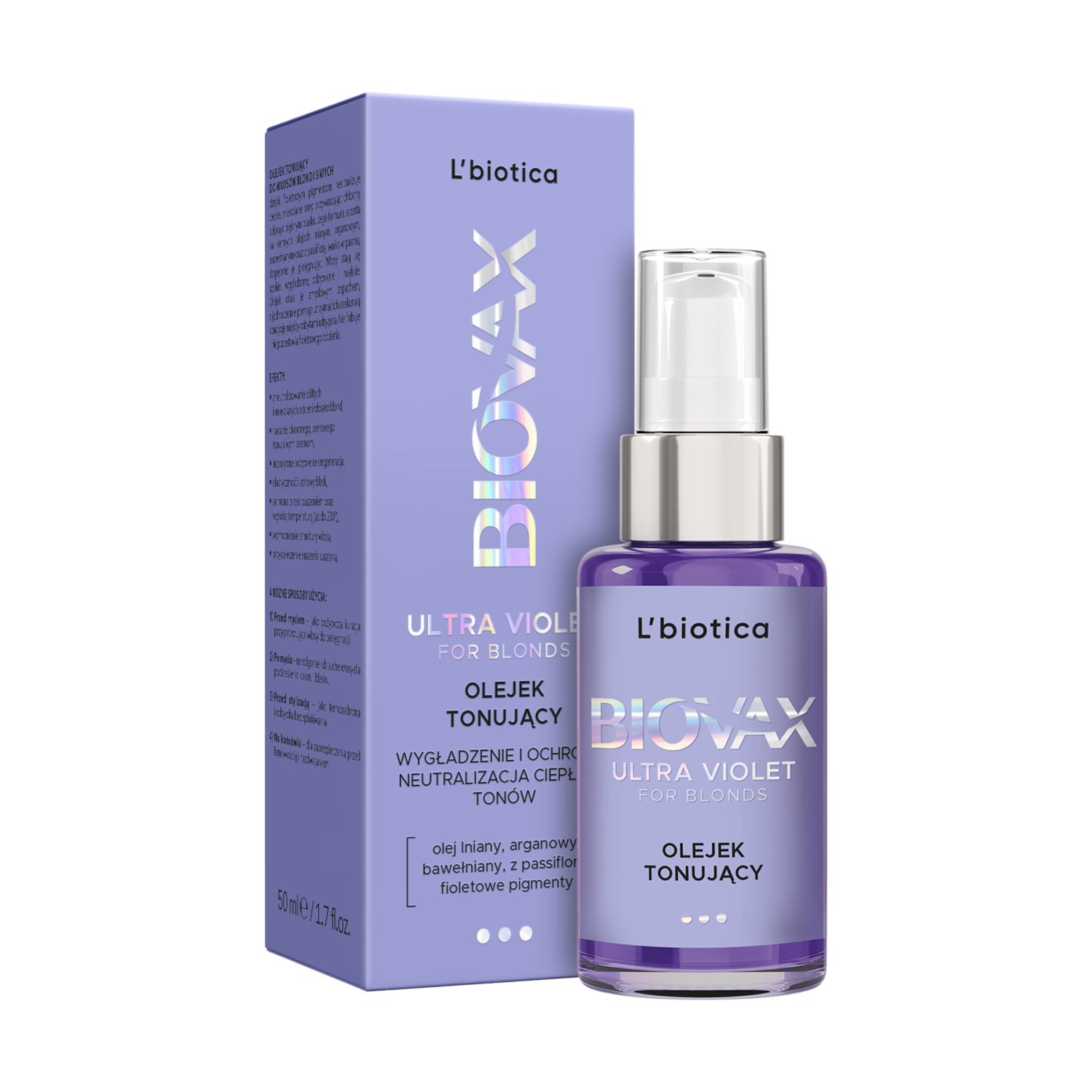 L'biotica Biovax Ultra Violet blondeille