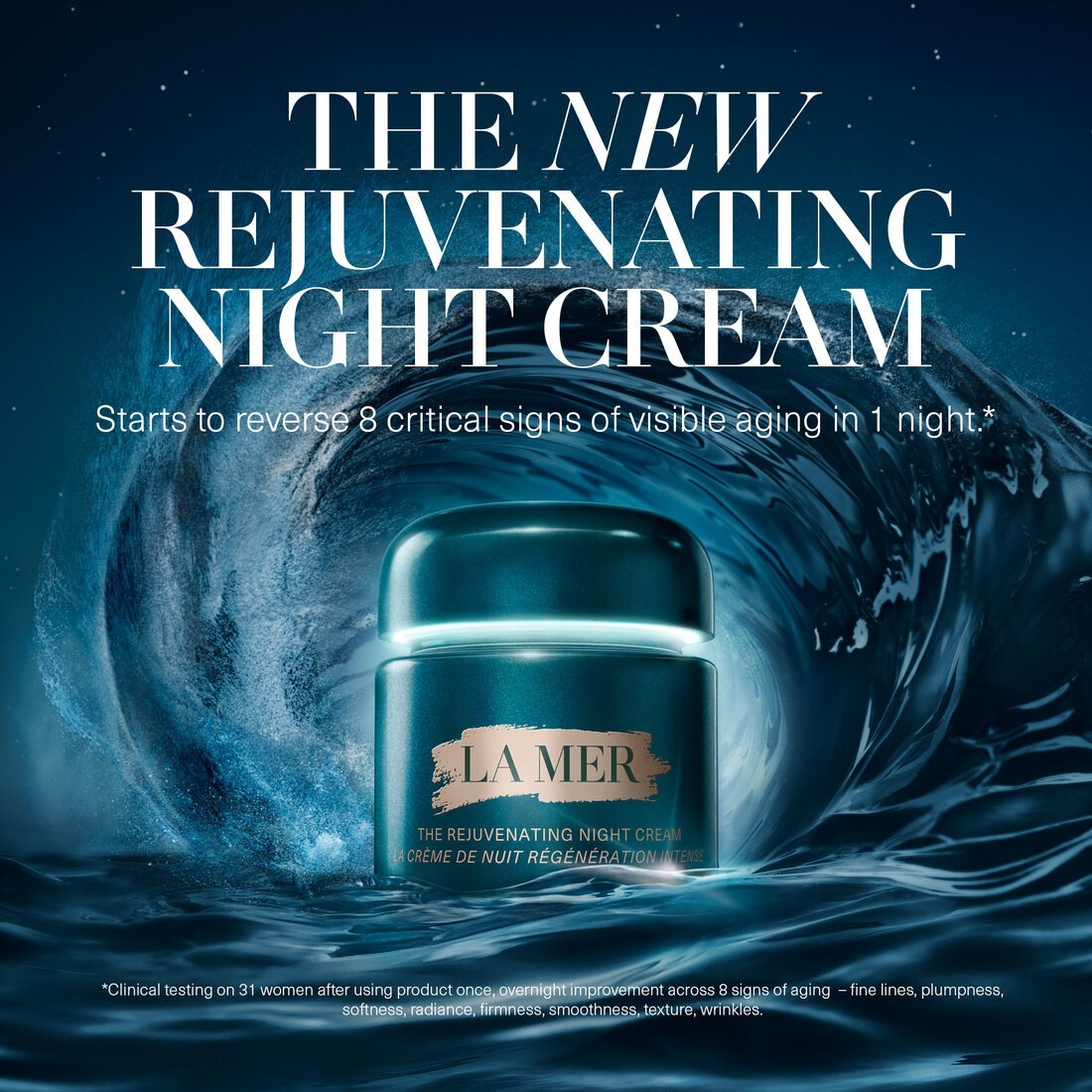 La Mer Gesichtscreme, Verjüngende Nachtcreme – 15 ml
