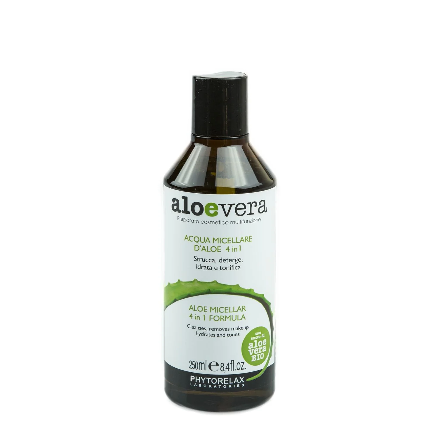 Skincare 98% Natural Acqua Micellare d'Aloe 4 in 1 - Acqua detergente viso