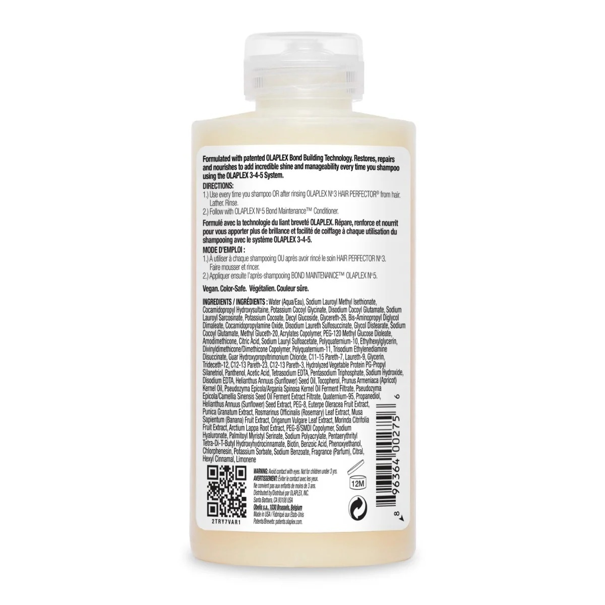 OLAPLEX Champú Olaplex N° 4 Bond Care 250 ml para uso diario