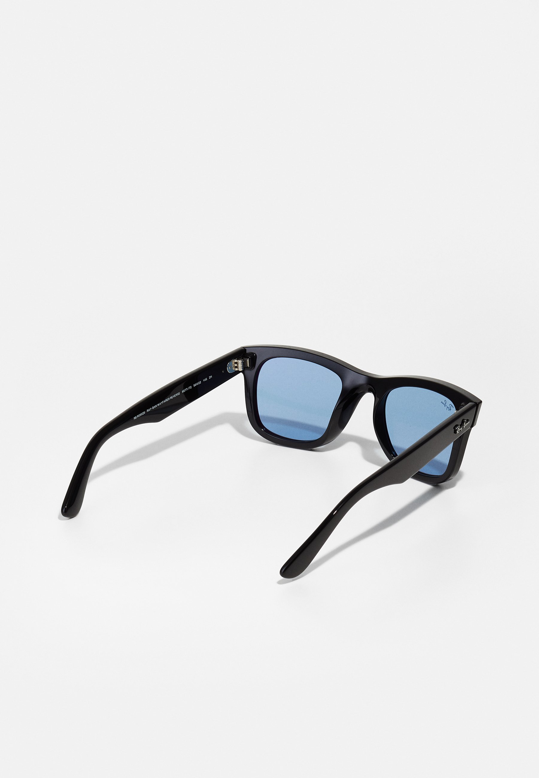 Ray-Ban WAYFARER REVERSE UNISEX - Zonnebril - zwart/lichtblauw