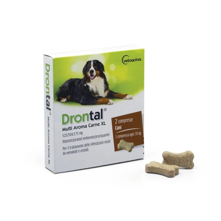 DRONTAL Drontal Multi Aroma Viande XL 2 comprimés