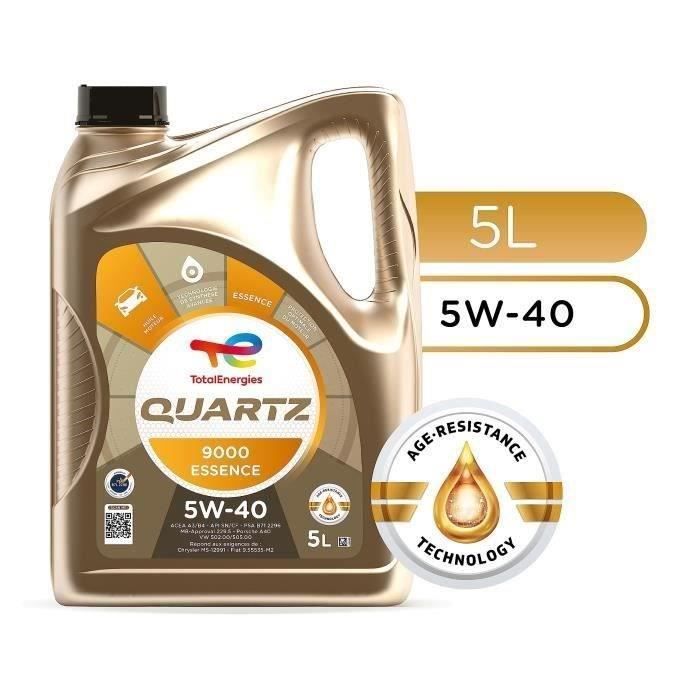 Aceite de motor - TotalEnergies - Quartz 9000 gasolina 5W-40 - 5L