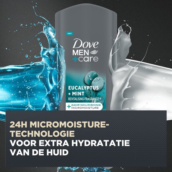 Dove Men+Care gel za tuširanje s mirisom eukaliptusa i mente 400ml