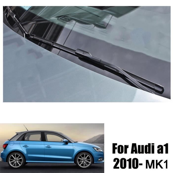 Set of 3 front and rear wiper blades for Audi A1 MK1 2010 2011 2012 2013 2014 2015 2016 2017
