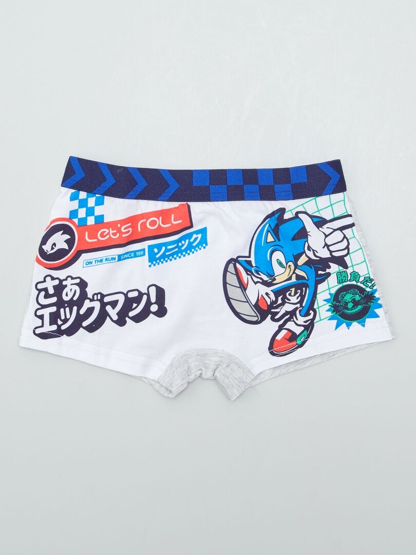 Zestaw 2 bokserek „Sonic” „SEGA” – NIEBIESKIE