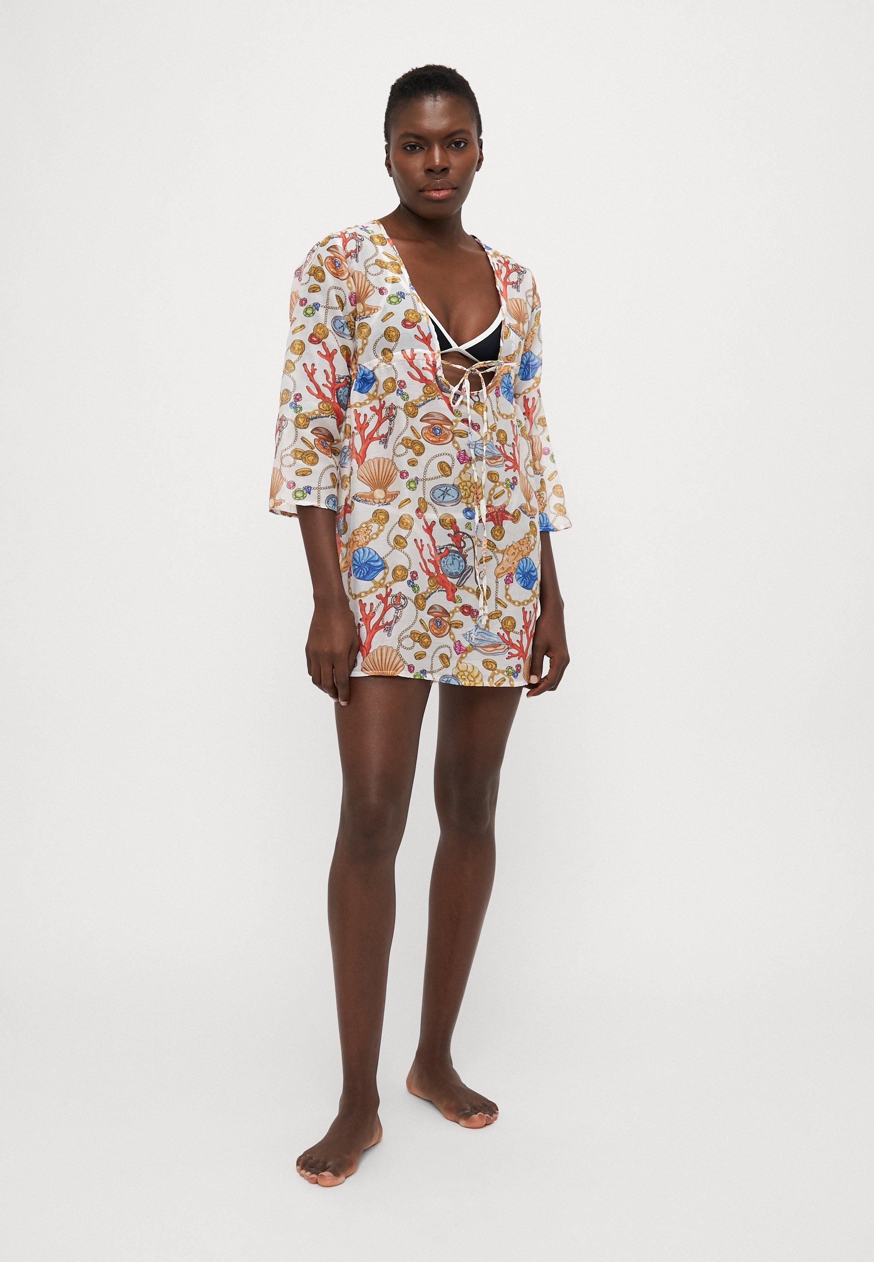 MOSCHINO ZWEMBROEKJE - Strandaccessoire - wit