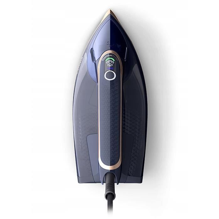 Philips 8000-serie stoomstrijkijzer, keramische voet, constante stoomafgifte 85 g/min, 3000 W, blauw (DST8050/20)