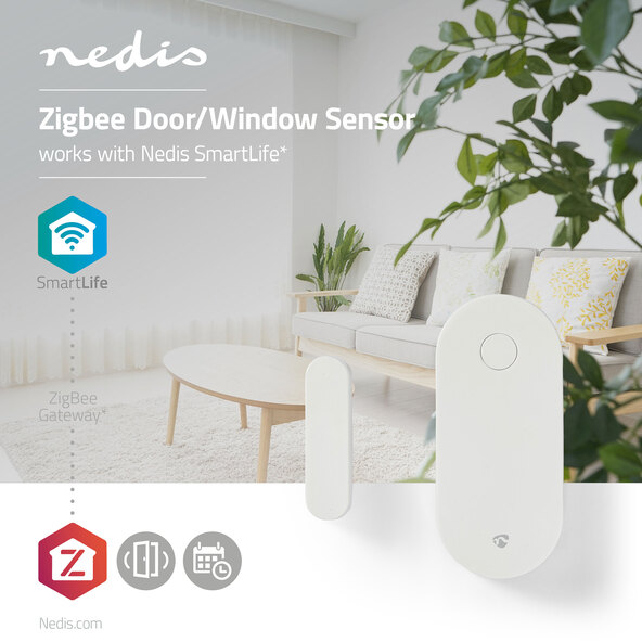 Αισθητήρας πόρτας/παραθύρου ZBSD10WT, Zigbee 3.0, SmartLife