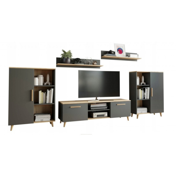 Zestaw mebli Oslo 2 d ab artisan/antracyt