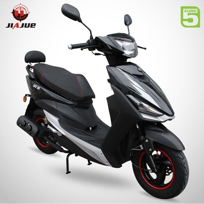 Scooter SRX 50 JIAJUE de 50 cc y 4 tiempos / Negro y gris