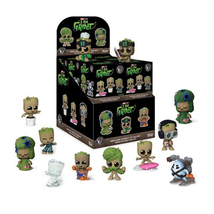 Figura coleccionable - FUNKO - Yo soy Groot - Modelo aleatorio - Multicolor - Marvel