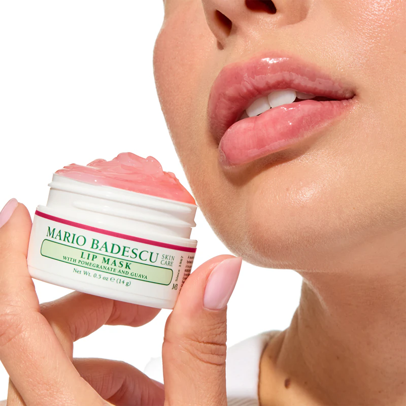 Mario Badescu lippenmasker met granaatappel en guave, hydraterend lippenmasker