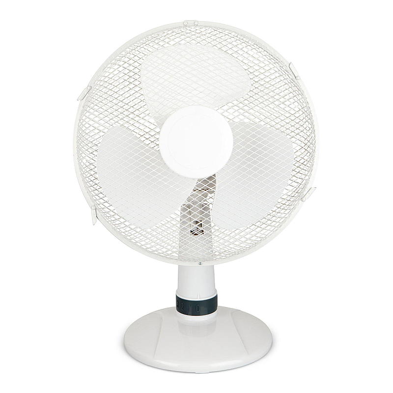 Energie tafelventilator 30 cm wit, Energie