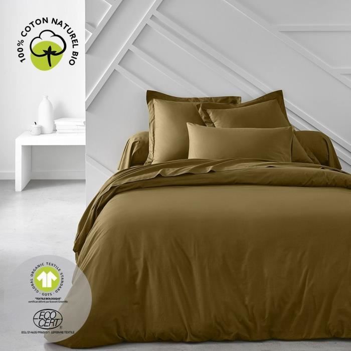 Funda nórdica - HOY - 240 x 260 cm - Algodón - Bronce orgánico