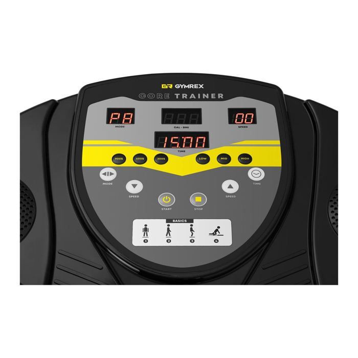 Plataforma vibratória - HELLOSHOP26 - 53 x 37 cm - 120 kg máx. - Medição de gordura corporal - 3 programas