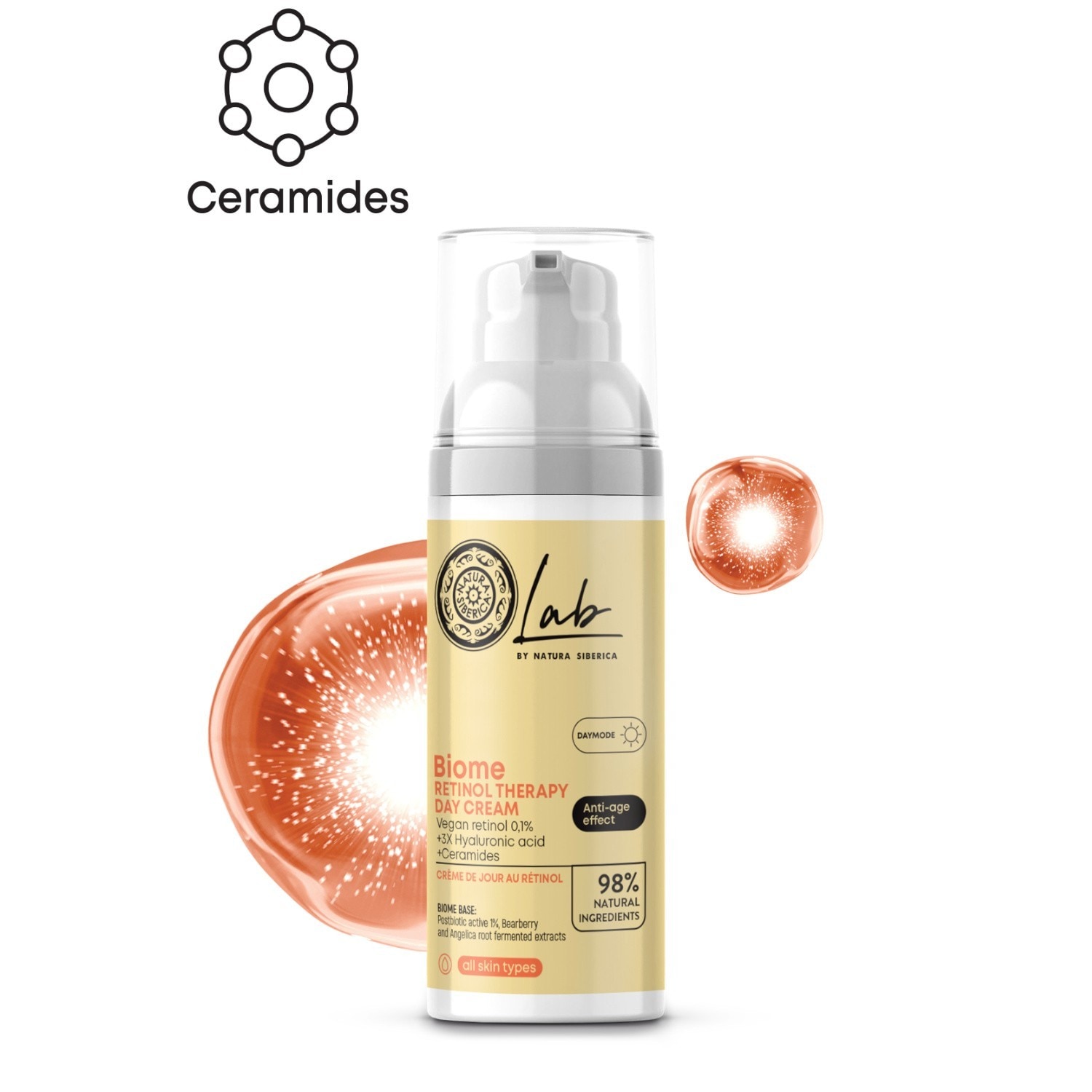 Natura Siberica Lab Crème de jour au Rétinol