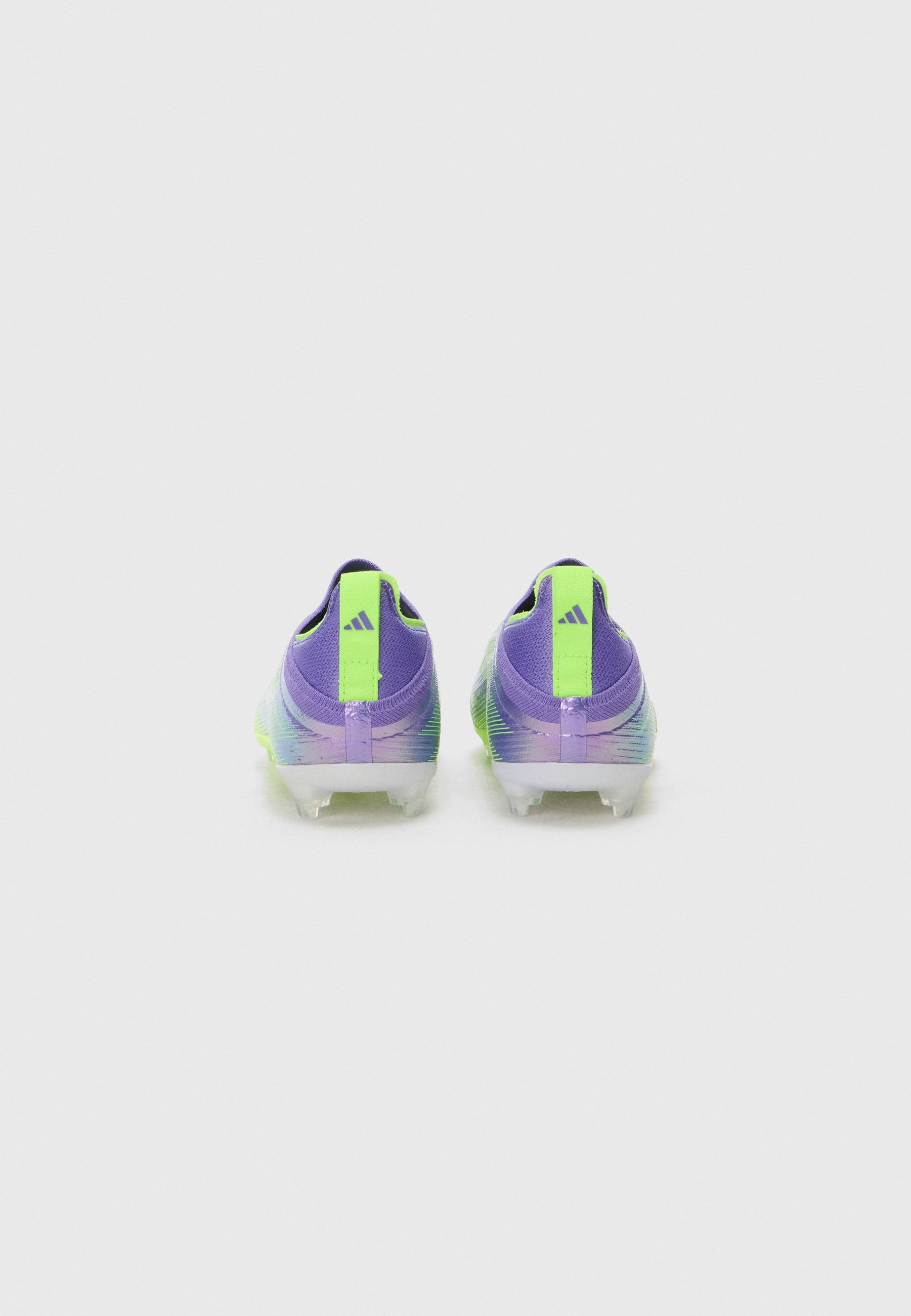 adidas Performance F50 ELITE UNISEX - Voetbalschoenen voor stevige ondergrond - paars/wit/helder citroengeel
