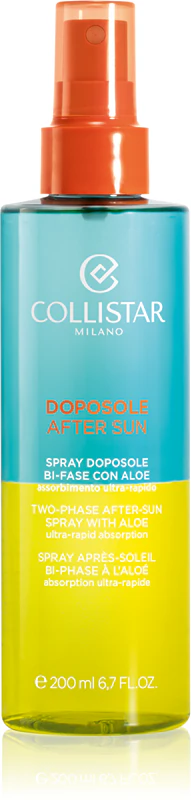 Collistar Special Perfect Tan Dvojfázový sprej po opaľovaní s telovým olejom po opaľovaní s aloe vera