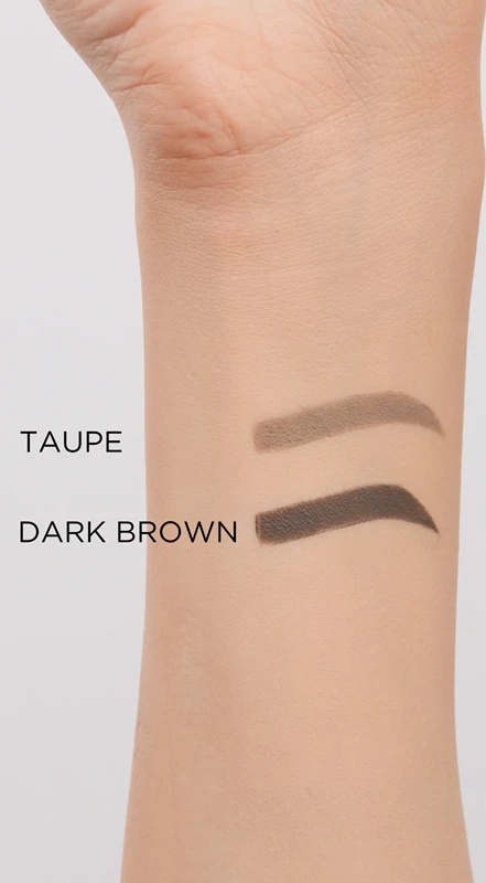 Eveline Cosmetics Brow & Go! Ūdensizturīgs 2-in-1 uzacu zīmulis ar otiņu